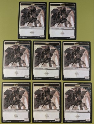 8 Spirit Token Ravnica Allegiance Magic the Gathering MTG 8
