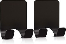 Shower Wall Razor Holder, Metal Adhesive Razor Hooks for His and Hers,