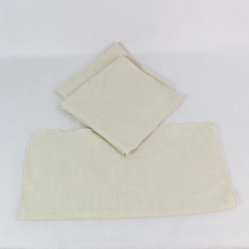 9 Piece Lot of Square Cloth Napkins for DIY Crafting - Pre-Owned, Stains - Image 2 of 4