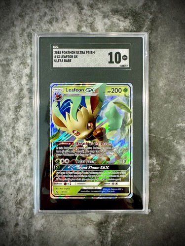 Leafeon-GX graded SGC 10 for sale on eBay