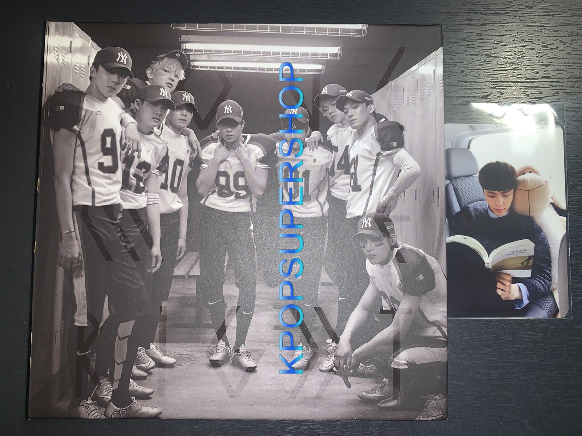 EXO 2nd Album Repackage Love Me Right CD Photobook Lay Photocard