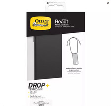 OtterBox React Necklace Hülle für iPhone 7/8/SE 2020/SE 2022. Schwarz. NEU
