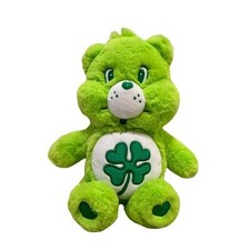 Care Bears Good Luck Bear 12 Green from Miniso New with Tags