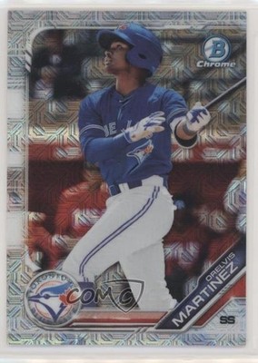 2019 Bowman Chrome Prospects Mega Box Mojo Refractor Orelvis Martinez 08h7