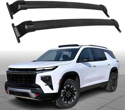 Fits Chevrolet Traverse 2024 2025 2026 2027 Roof Rack Cross Bars Black Carrier