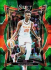 2025 Panini Select WNBA Basketball Green Ice Saniya Rivers #52