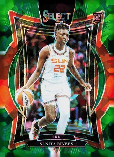 Saniya Rivers 2025 Panini Select Saniya Rivers #52 Green