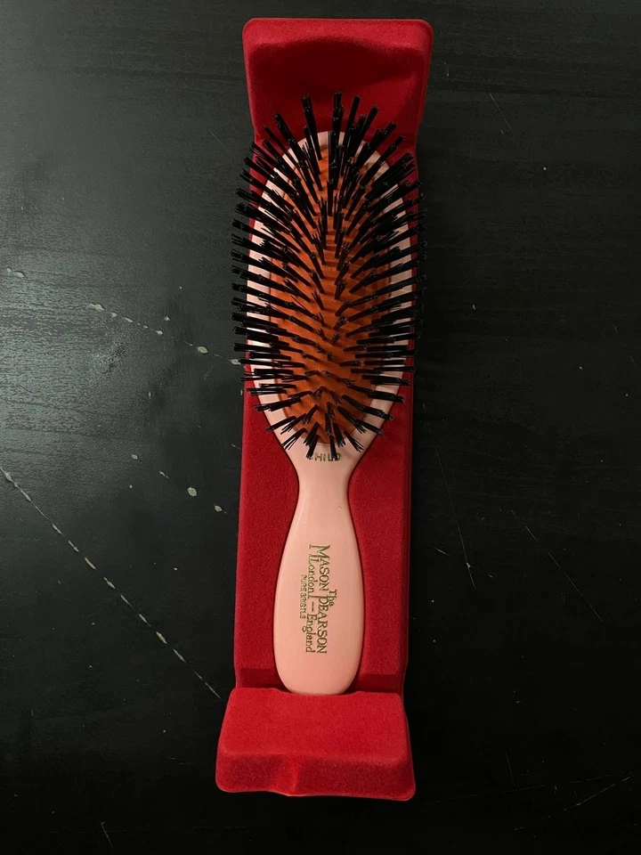 Cerda pura de bolsillo infantil Mason Pearson - CB4 - ROSA (PRECIO DE VENTA: $160) Foto 3 de 4