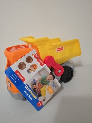 Fisher Price Little People Dump Truck Musical Toy for Toddlers and Preschoolers