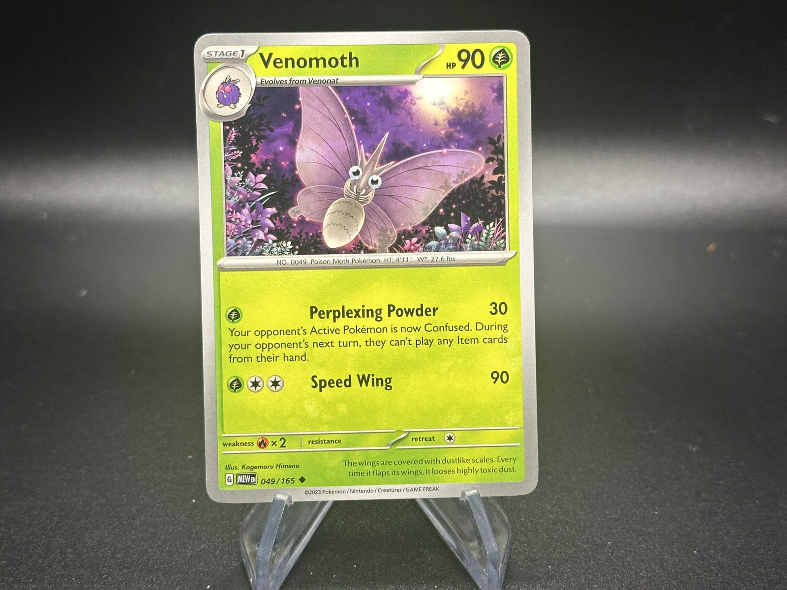 Venomoth - 49/165 Scarlet & Violet 151 - Pokémon TCG
