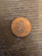 RD 1978-F Germany 1 Pfennig German Federal Republic World Coin KM 105 Lot A4-241