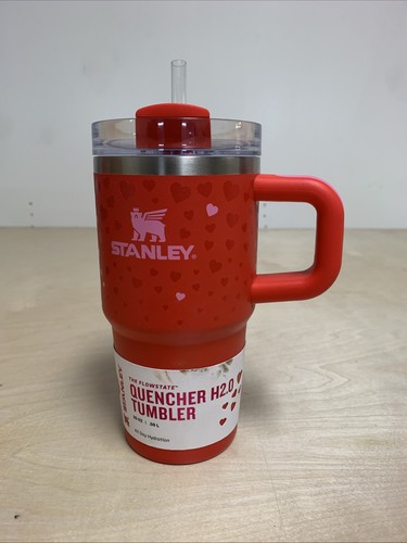 Used- Stanley Target Exclusive Valentine’s Day 2025 Ruby Hearts 20oz Tumbler - Picture 2 of 14