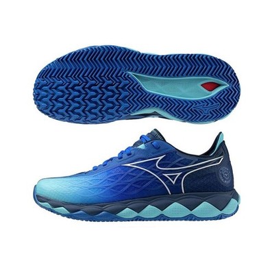 Mizuno Tennisschuhe Wave Enforce Tour OC Blau Navy 61GB2302 28 US7-9,5 mit Ka...