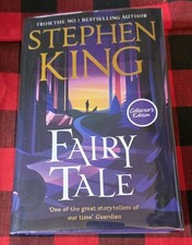 Fairy Tale Stephen King UK INDIE Teal Endpaper Magical Spine Quote First Edition