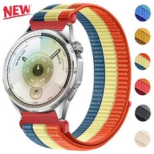 For Huami Amazfit GTR GTS 4 3 2e 2 Mini Bip 6 5 3 Lite/S/U Nylon Loop Band Strap