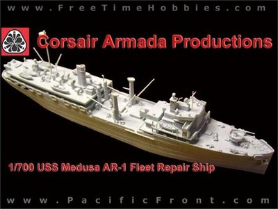 1/700 Corsair Armada USS Medusa AR-1 1941 Repair Ship