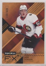 2021-22 Upper Deck Synergy FX Rookies Orange 100/449 Lassi Thomson #FXR-LT 06h3