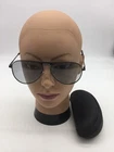 Balenciaga Aviator Fashion Black Frame Sunglasses 61-15-145 Grey Lenses