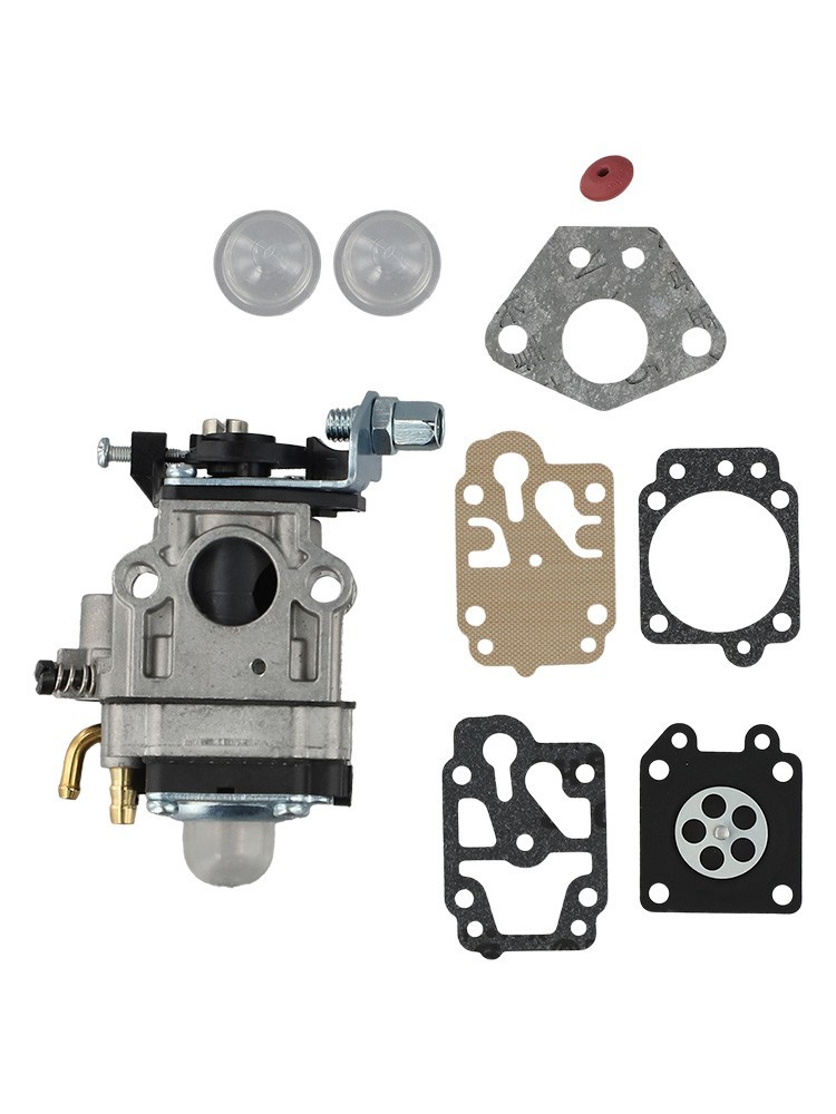 15mm Carburetor Kit for 43cc 47cc 49cc 52cc Trimmers and Brush Cutters