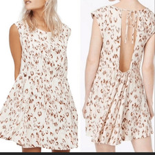 NWT Free People Fake Love Mini Swing Dress