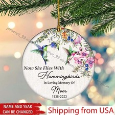 Personalized Memorial Ornaments, In Memory Ornaments, first christmas in heav...
