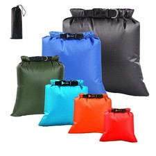 6PCS Wet Dry Bag Set   Waterproof Bags for Swimming  Beach, Lightweight Wate...