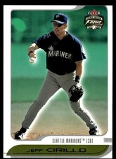 Jeff Cirillo 2002 Fleer Focus Jersey Edition #13 Mariners MLB READ FREE SHIPPING