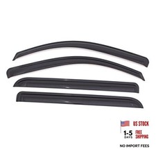  AVS Outside Mount Rain Guards for 2004-2012 Chevrolet/GMC Colorado/Canyon,