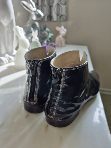 AGL Stiefeletten, 38,5, Schwarzes Lackleder Edel NP 299€ - Bild 4 von 7