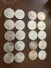 1996 $1 Silver Eagles Roll of 20 Coins Partially Impaired Uncirculated