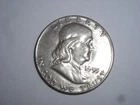 1955 Franklin Half Dollar 90% silver - Very Nice Detail LOOK