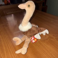 Ty ostrich Stretch Beanie Baby