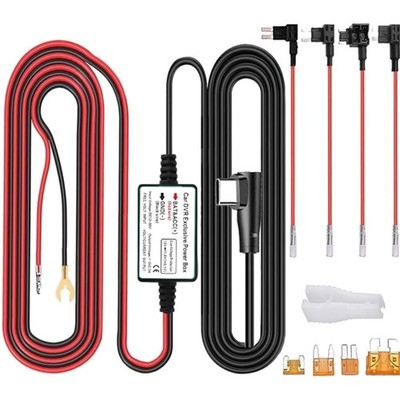 Auto Dashcam Hardwire-Kit 12V-24V Niederspannungsschutz 13ft