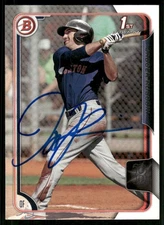 2015 Bowman JAGGER RUSCONI Signed Card autograph rc RED SOX VALENCIA, CA