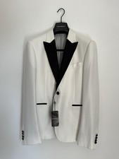 EMPORIO ARMANI M Line Men  s Tuxedo Blazer White Size 46 