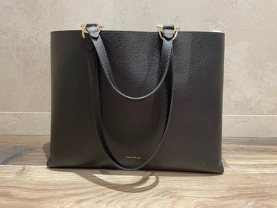 Coccinelle Tasche/Shopper schwarz NAGELNEU!!! mit Etikett, superweiches LEDER
