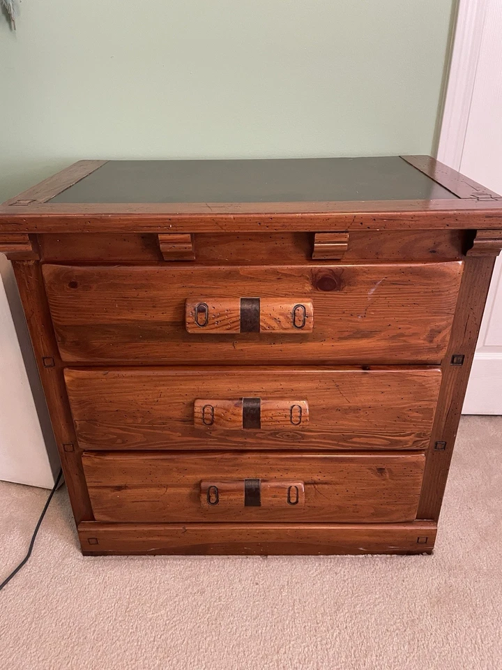 Rustic 4-Piece Wood Furniture Set Link-Taylor Rawhide Collection LOCAL P/U ONLY - Image 4 of 4