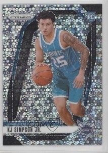 2024-25 Panini Prizm Fast Break Prizm KJ Simpson Jr #247 Rookie RC