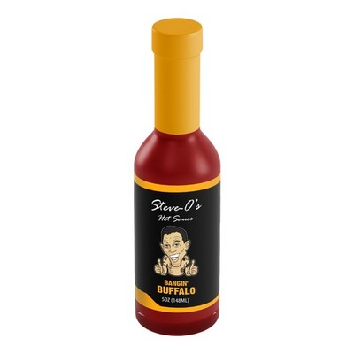 Steve-Os Bangin Buffalo Sauce | Creamy  Spicy Hot Red Sauce for Wings, BBQ, V...