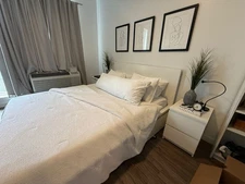 Bedroom Furniture Set/ Color: White