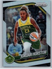 2025 Panini Prizm WNBA #37 Jordan Horston Silver Prizms