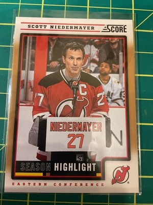 2012-13 Panini Score Season Highlight Gold Rush #32 Scott Niedermayer