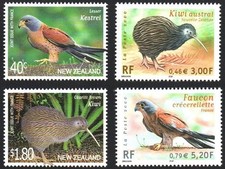 TIMBRES ÉMISSION COMMUNE 2000 FRANCE NOUVELLE-ZÉLANDE YT 3360 3361 YT 1793 1798
