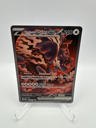 Bloodmoon Ursaluna ex 168/131 Sv: Prismatic Evolutions Holo