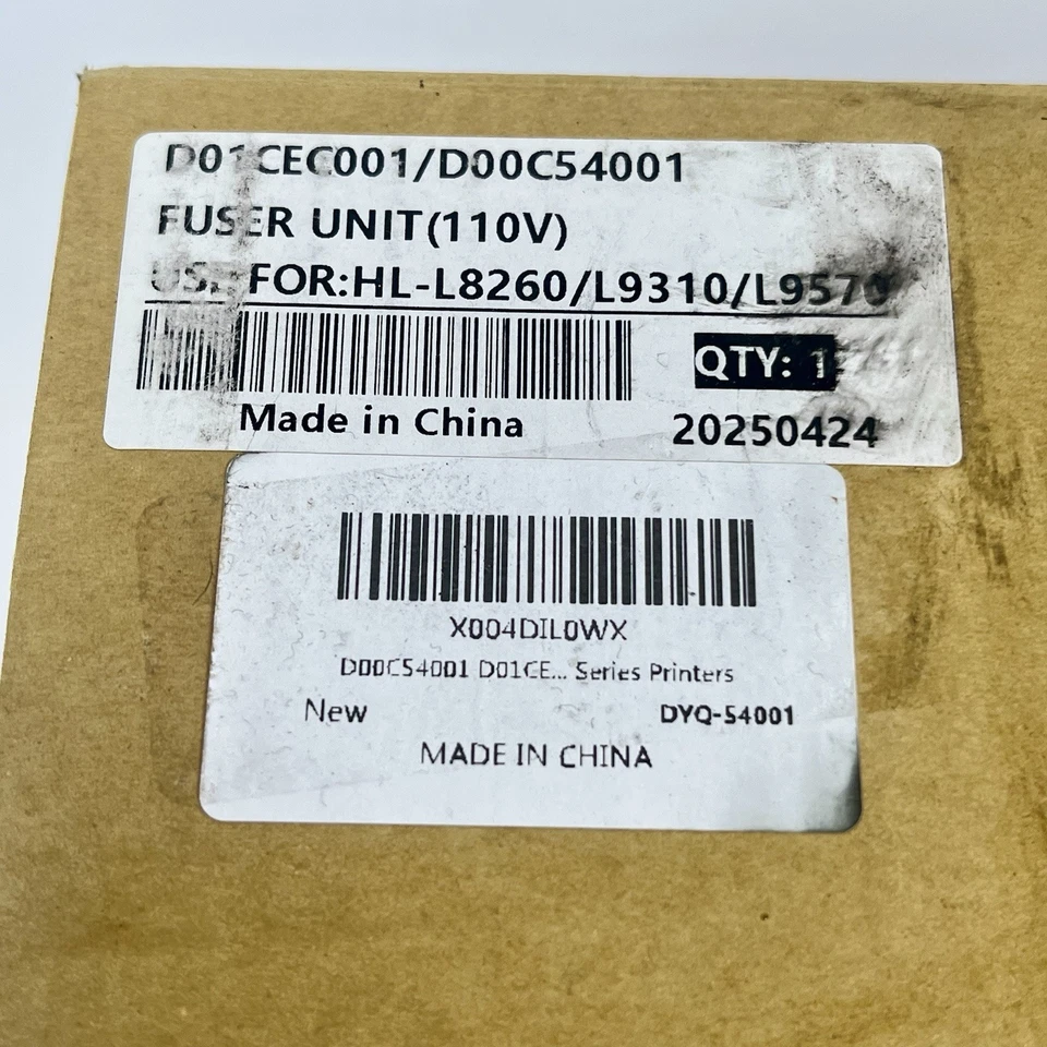 D01CEC001 Printer Fuser Unit 115V for Brother MFC-L8900CDW HL-L8360CDW L8610CDW - Image 2 of 4
