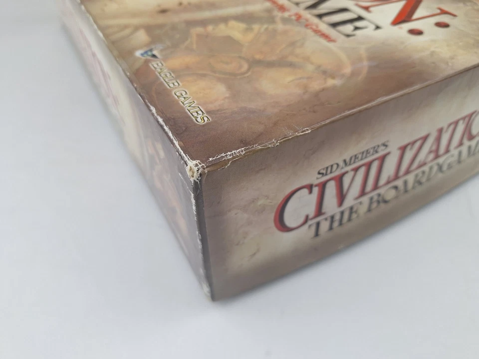 SID MEIER'S CIVILIZATION, Juego de Mesa, 2002, Sin Jugar, Parcialmente Sin Perforar Foto 3 de 4