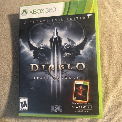 Ultimate Evil Edition Diablo III 3 Reaper of Souls Microsoft Xbox 360, 2014