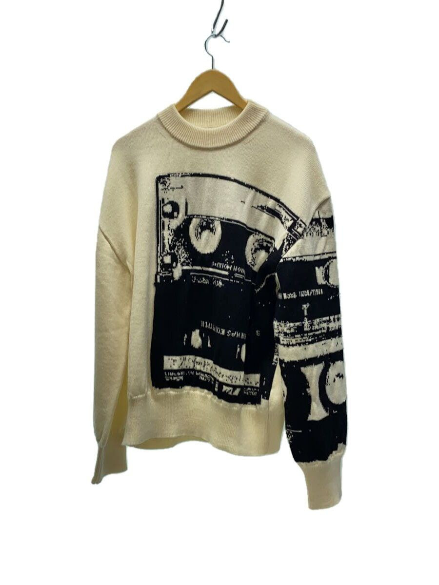 OAMC(OVER ALL MASTER CLOTH)◆ニット・セーター(厚手)/--/ウール/GRY OAMC (OVER ALL MASTER CLOTH KNIT SWEATER (THICK L WOOL Cream