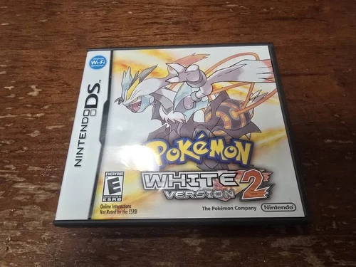 Pokemon: White Version 2 (Nintendo DS, 2012) CIB COMPLETE AUTHENTIC