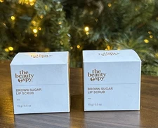 The Beauty Spy BROWN SUGAR Lip Scrub Lot of 2 New in box Sealed 0.5 oz Each